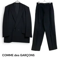 コムデギャルソンコムデギャルソン セットアップ 黒 コムデギャルソンオムドゥCOMME des GARCONS HOMME DEUX