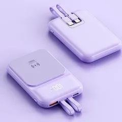 2024年最新】qi ワイヤレス充電器 モバイルバッテリー 大容量 10000mah