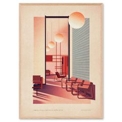 PSTR studio アートポスター 50×70cm Bocconi University Milan 1937-1942/145x109699-50x70