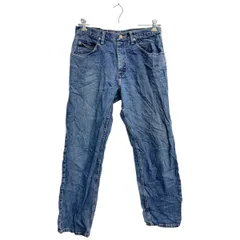Wrangler デニムパンツ W33 ラングラー ブルー コットン メキシコ製 古着卸 アメリカ仕入 2412-1170