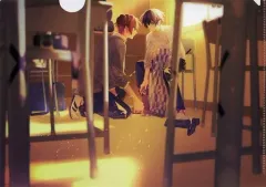 【中古】クリアファイル 佐々木秀鳴＆宮野由美 ジャケットイラスト使用A4クリアファイル 「Blu-ray/DVD 佐々木と宮野 3巻」 アニメイト購入特典