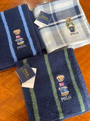 新品　３枚セット　ポロラルフローレン  タオルハンカチ