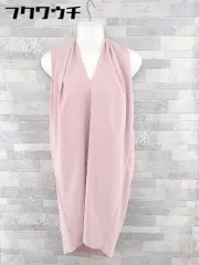◇ STILE BENETTON スティーレベネトン ノースリーブ 膝丈 ニット ワンピース サイズXS ピンク レディース 【中古】 【1103250028813】のサムネイル