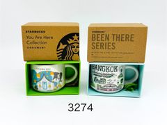 スターバックス マグ  オーナメント　Been There Series　バンコク・チェンマイ 　2個　バラ売り不可　　*3274