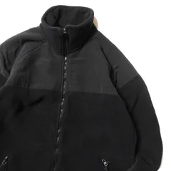 00's 米軍実物 ECWCS GEN2 Level3 ポーラテック フリース ジャケット黒 (M) ブラック レベル3 ジェネレーション2 グッドウィル製 polartec アメリカ古着 USED ビンテージ ヴィンテージ