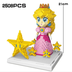ナノブロック ピーチ姫 マリオ 互換 スーパーマリオ ゲーム