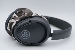 JLAB JBuds Lux ANC のイヤーパッドの保護・修理に mimimamo スーパーストレッチ・ヘッドホンカバー （サイズ：L、色：シティ、型番：MHC-002-CC）