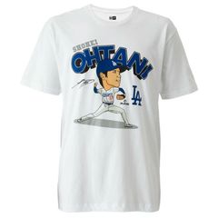 希少3XL】ニューエラ 大谷翔平 ドジャース コミックイラスト Tシャツ 
