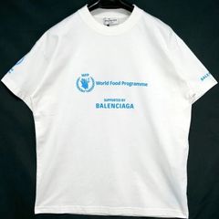 BALENCIAGA WFP Tシャツ ホワイト Lサイズ オーバーサイズ - メルカリ