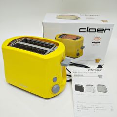 Cloer トースター Art-3317-2JP 食パン トースト ポップアップ 焼く 飛び出す ウォーマー機能 イエロー 黄色 ドイツ クロア R2112-020