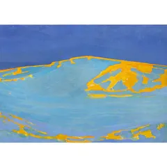 ピート・モンドリアン、『ウェースペルゼイド川：夕暮れ』 ピート・モンドリアン、『ウェースペルゼイド川：夕暮れ』 美術