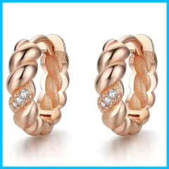 【人気商品】DAZZARRYフープピアス レディース 人気 シルバー 925 リングピアス 両耳用 金属アレルギー対応 アクセサリー プレゼント