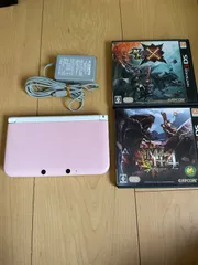 ニンテンドー3DSLL 本体　SPR-001(JPN) ニンテンドー3DSll ピンクホワイト