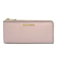 マイケルコース 長財布 MICHAEL KORS JET SET TRAVEL レザー L ジップ ウォレット 35S3GTVZ3L POWDER BLUSH アウトレット レディース