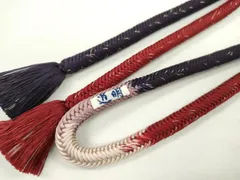 有職組紐道明　帯締め　唐組　　金糸　宮内庁御用　逸品　未使用 平和屋本店□極上 有職組紐道明 帯締め 唐組 金糸 宮内庁御用
