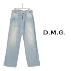 【DMG】ドミンゴ ルーズワークパンツデニム　13-448D