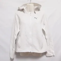 古着 レディースM プーマ EVOSTRIPE フーデッドジャケット スウェット