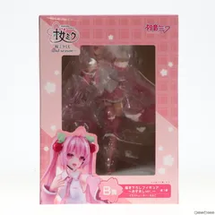 B賞 桜ミク〜2nd season〜 描き下ろしフィギュア〜おすましver.〜 タイトーくじ本舗 桜ミク 2nd season キャラクター・ボーカル・シリーズ01 初音ミク プライズ タイトーのサムネイル