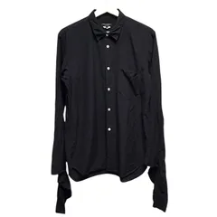 COMME des GARCONS HOMME PLUS コムデギャルソンオムプリュス 19AW ポリエステル縮絨加工袖レイヤードシャツ PD-B016 14109