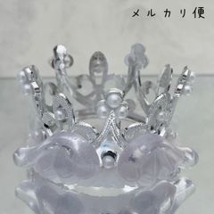 セブチ カラット棒 ティアラ デコ ホイップデコ SEVENTEEN CARAT棒 蝶 天使の羽 白 パール