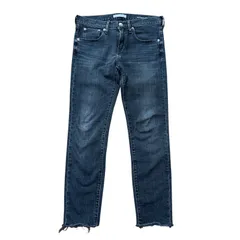 RED CARD 44506 Anniversary 25th ダークグレー クロップド ボーイフレンドデニム レディースS レッドカード