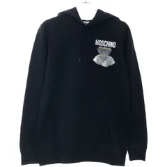 MOSCHINO モスキーノ テディ プリントパーカー  ブラック 40のサムネイル