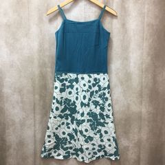 美品 armoire caprice アーモワール カプリス ワンピース キャミワンピース サイズ38 ブルー系