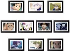 [중고] 입상·장식품 전 10종 세트 [HUNTER×HUNTER 아트 프레임 컬렉션]