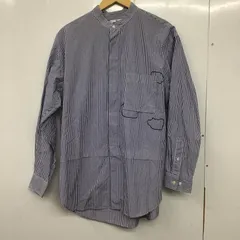 UNIQLO ユニクロ シャツ、ブラウス 長袖 331-436115 スーピマコットンオーバーサイズスタンドカラーシャツ 長袖シャツ