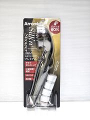 【中古未使用品】 アラミック Arromic シャワーヘッド 60％節水効果 シルキンシャワープレミアム ST-X1A ○YR-18776○
