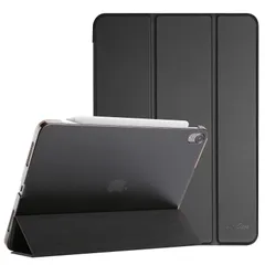 【在庫処分】(2024)、iPad Air5 (2025)、M2 M3 M3 11インチ 11インチ air 2022、Air4 対応端末：iPad 2対応 Pencil Apple 半透明バックカバー フォリオ保護ケース 2020 三つ折り スタンド 軽量