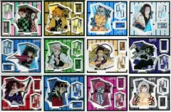 【中古】アクリルスタンド・アクリルパネル 全12種セット 「鬼滅の刃 アクリルフィギュアコレクション 第2弾」