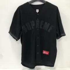 Supreme☆24SS ウルトラスエード メッシュ ベースボールジャージ
