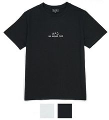 A.P.C(アーペーセー) Petite Rue Madame 刺繍入りTシャツ 25082-1-93310