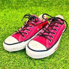CONVERSE コンバース ローカットスニーカー サイズ US 5 1/2 23cm レッド　スニーカー