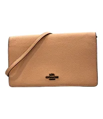 美品 コーチ ショルダーバッグ ウォレット 斜め掛け ミニバッグ レディース COACH