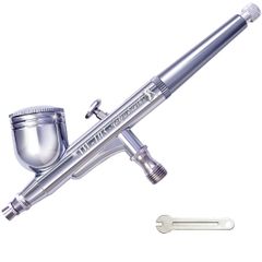 Same-day shipping [Airbrush Works] Airbrush AW-1 Series Handpiece, 0.2mm, 0.3mm, 0.5mm Nozzle, Dual Action, Perfect for Precision Airbrush Art (AW-103, 0.3mm Nozzle)