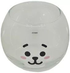 [중고] 머그컵·탕만 RJ(진) 글라스 [BT21 CAFE ~GLEE FREE TIME~] 도쿄 점포 한정