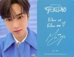 【中古】コレクションカード(男性) 81/88：SEVENTEEN/MINGYU(ミンギュ)/裏面印刷サイン入り/「SEVENTEEN TOUR ’FOLLOW’ TO SEOUL」トレーディングカード