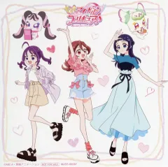 【中古】キャラカード 集合 キャンバスブロマイド 「CD キミとアイドルプリキュア♪ 後期主題歌シングル」 初回特典