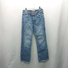 ◇ Θ ZARA ザラ デニムパンツ サイズ36 ブルー系 レディース E  【1411280014509】