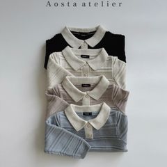 【⭐️閉店SALE⭐️】【Aosta】Knit collar T Au8