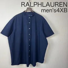 RALPH LAUREN ショートスリーブポストマンシャツ　メンズ4XB