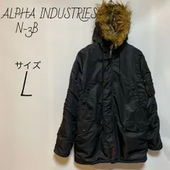 アルファ　ALPHA INDUSTRIES N-3B ミリタリージャケット　 L