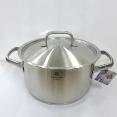 未使用に近い　WMF ヴェーエムエフ　グルメプラス　ローキャセロール　20cm WMF ヴェーエムエフ フュージョンテック ミネラル ロー