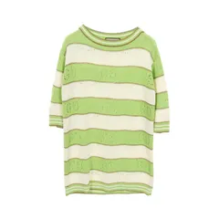 グッチ GUCCI ニット GGストライプ コットン セーター レディース Used A