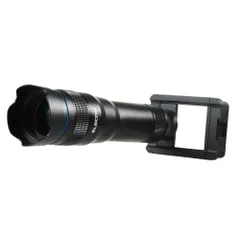 【新品・5営業日で発送】ELECOM エレコム セルカレンズ／望遠レンズ／16倍／ブラック(P-SLZ16XBK)のサムネイル