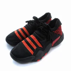 アディダス adidas Trae Young 2 バスケットボールシューズ スニーカー 靴 27.5cm US9.5 黒 ブラック 赤 レッド HQ0986 /KJ ■SM3のサムネイル