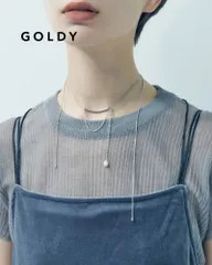 GOLDY/ゴールディ/ハング チェーン パール ネックレス/アクセサリー/3240804