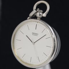 SEIKO ローマン シルバー ラウンド 懐中時計 1623 - メルカリ